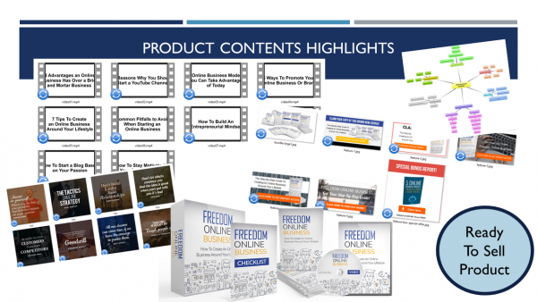 Freedom Online Business-Promotional Contents