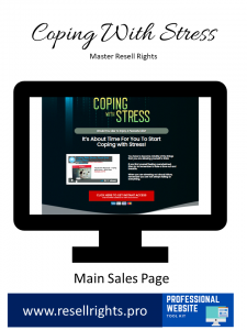 Coping With Stress - Sales Page Example -03