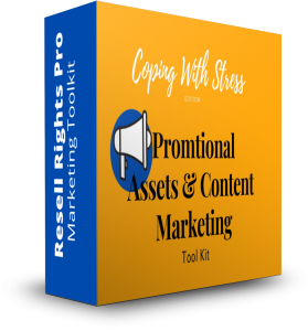 Coping With Stress - Promotional Assetst and & Content Marketing